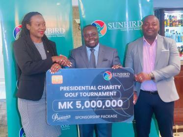 Sunbird pumps in K5 Million towards 2023 Presidential Charity Golf Initiative