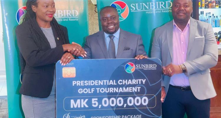 Sunbird pumps in K5 Million towards 2023 Presidential Charity Golf Initiative