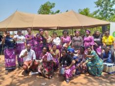 OXFAM Country Director, Lingalireni Mihowa and OXFAM Canada Director Lauren Ravon toured Zomba Malosa