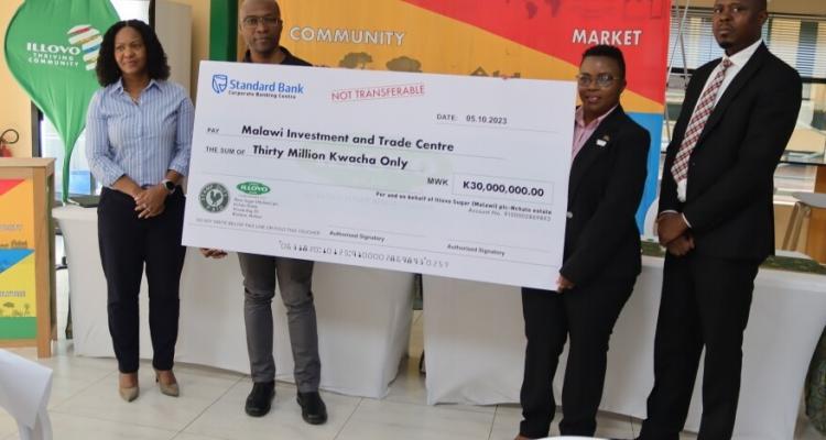 Malawi Investment and Trade Centre (MITC) has received money from Illovo