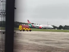 RAF jets intercept Kenya Airways flight at Stansted Airport