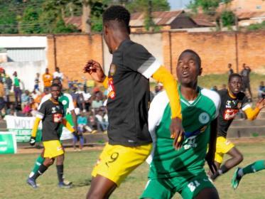 A game between Malawi Football Clubs in the Super League