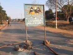 Mzuzu University students in September held protests and damaged various property including this signpost