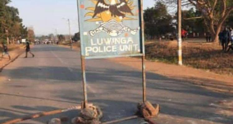 Mzuzu University students in September held protests and damaged various property including this signpost