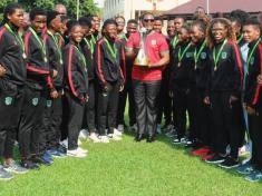 Malawi Women's National Football Team have been congratulated by President Lazarus Chakwera