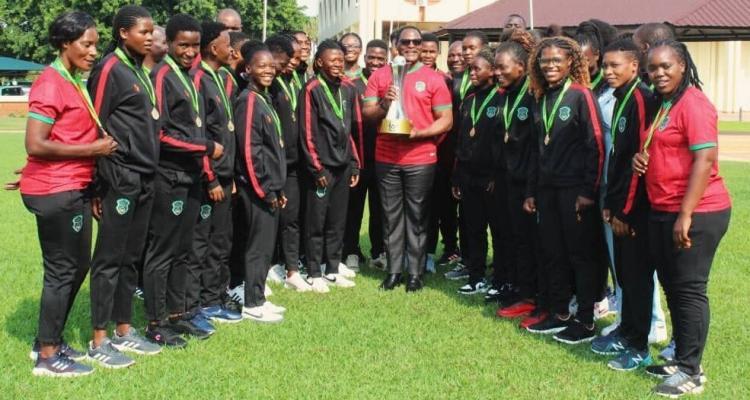 Malawi Women's National Football Team have been congratulated by President Lazarus Chakwera