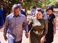 Prophet Shepherd Bushiri and his wife, Mary Bushiri