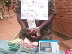 Malawi theft suspect