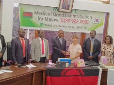 Malawi Dodma has received financial support from Korea