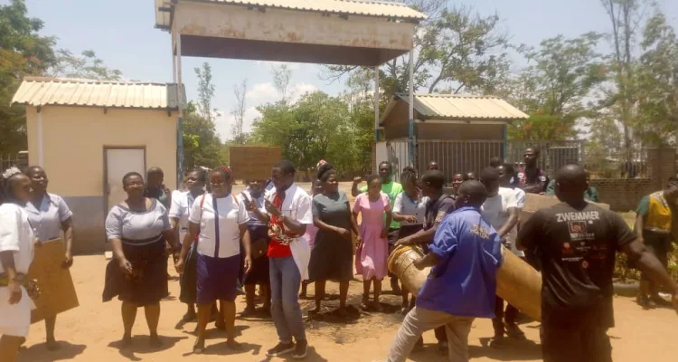 Hospital Workers during the protests