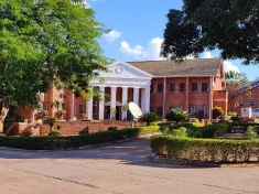 Premises of MAGU in Lilongwe where students have been demanded to pay for graduation