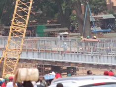 Construction works at Lilongwe Bridge