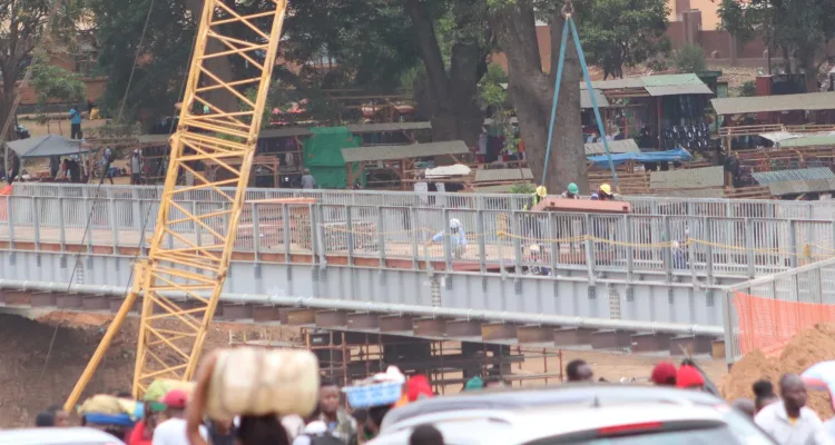 Construction works at Lilongwe Bridge