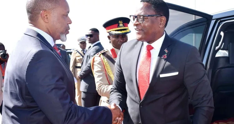 President Lazarus Chakwera and Vice President Saulos Chilima have been ruling the country together since 202