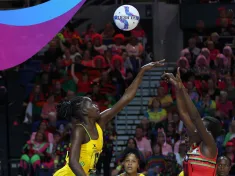 Part of the game between Malawi Queens and Jamaica