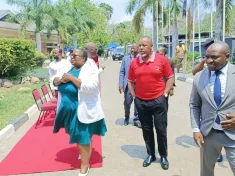 Vice President Saulos Chilima during the opening of a two- day Economic Association of Malawi (ECAMA) annual economic conference at Sunbird Nkopola Lodge.