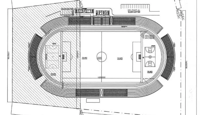 A stadium will be built at a Nsundwe in Lilongwe. Image shows the design