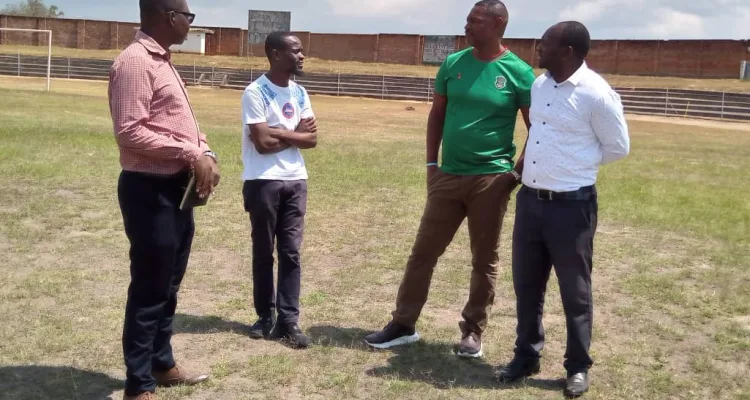 Football Association of Malawi (FAM) President Walter Nyamilandu Manda on Thursday inspected Mzuzu Stadium