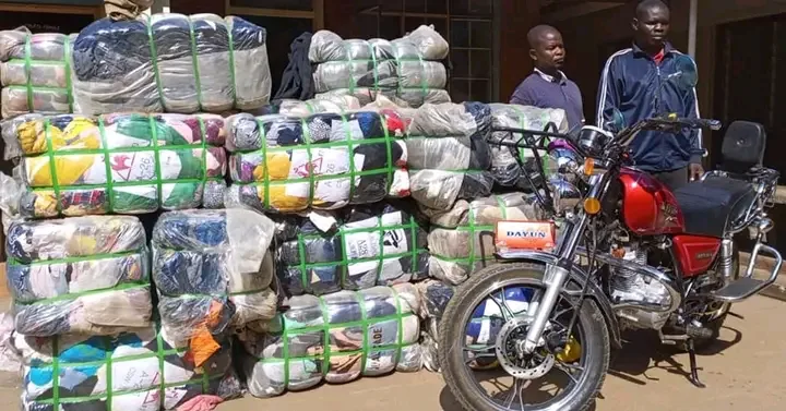 Two arrested for allegedly stealing motorcycles and clothes worth K155 million
