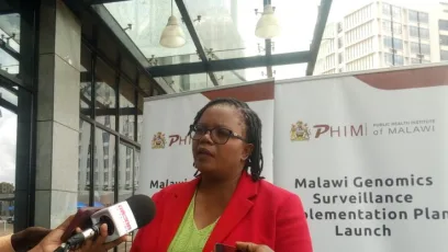 Chief of Health Services -Technical in the Ministry of Health Dr Lillian Chunda