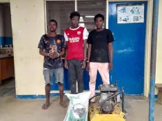 Police in Chikwawa have arrested three people for allegedly stealing items from moving motor vehicle in Chikwawa escarpments.