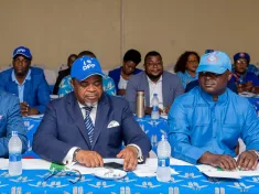 Bright Msaka, Jappie Mhango and other DPP members