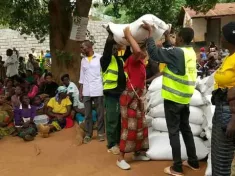 Maize donation to Cyclone Freddy survivors