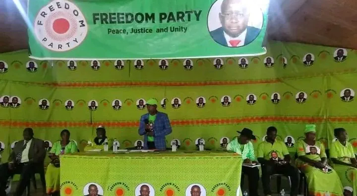 Freedom Party which is led by Khumbo Kachali has said it will go alone in the 2025 presidential elections