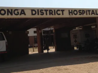 A hospital in Malawi