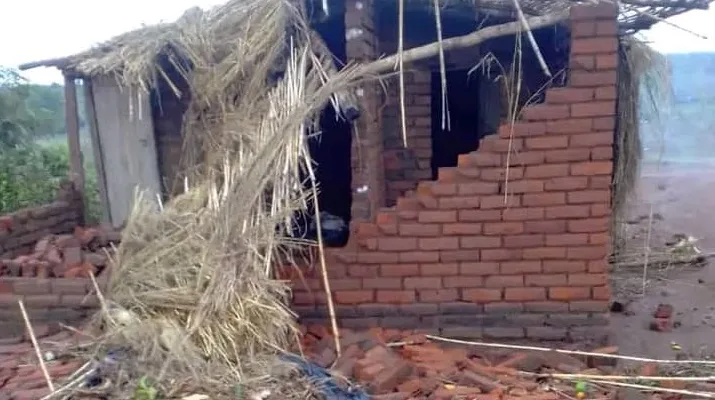 A house in Kasungu in central Malawi