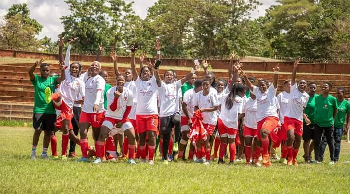 MDF Lioness were on Sunday afternoon crowned 2023 Central Region FAM Women’s League champions following their 5-1 win over Blue Eagles Ladies .