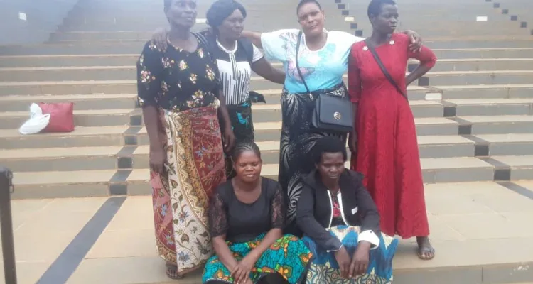 Former Members of the Malawi Young Pioneers at Capital Hill in Lilongwe