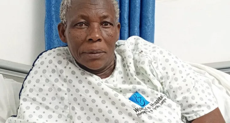 A woman aged 70 has given birth to twins – a girl and a boy – at a fertility centre in Uganda’s capital, Kampala.