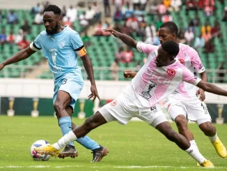 Kalisto Pasuwa and Pieter de Jongh came up against each other in the Castel Challenge Cup final at Bingu National Stadium on Saturday afternoon.
