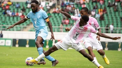 Kalisto Pasuwa and Pieter de Jongh came up against each other in the Castel Challenge Cup final at Bingu National Stadium on Saturday afternoon.