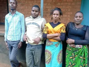 Three suspects who were stealing from farmers