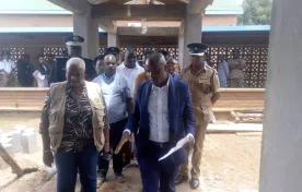 Minister of Health Khumbize Kandodo Chiponda says she is impressed with progress of construction of a laboratory at Police College Hospital in Zomba.