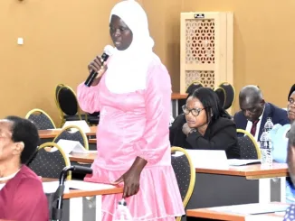 Participants during Blantyre District Council's full Council Meeting