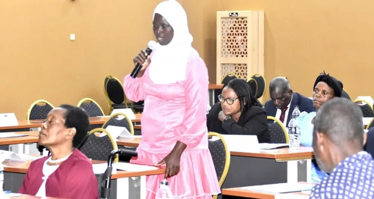 Participants during Blantyre District Council's full Council Meeting