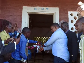 Ngalande in project of lighting up schools