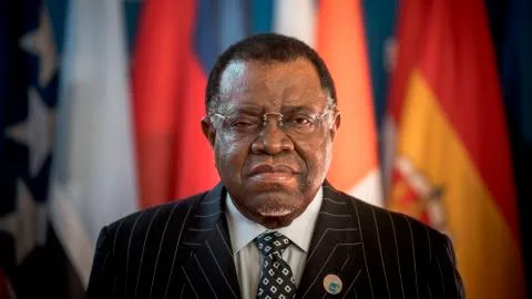 President of Namibia Hage Geingob has died in the early hours of Sunday while receiving medical treatment at a hospital in the capital, Windhoek.