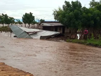 Floods in Nkhotakota in Malawi