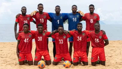 Beach Soccer Team Off for Cosafa