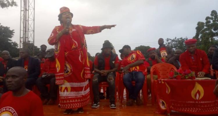Patricia Kaliyati -Zomba rally