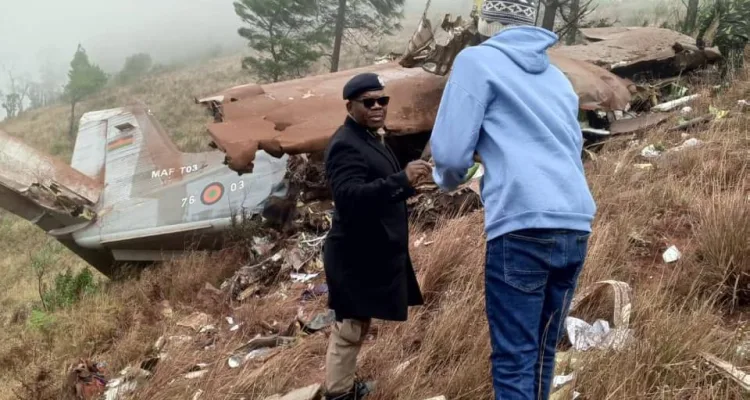 Chikangawa Forest Reserve in Mzimba District, Plane Crash