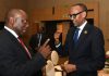 Rwandan President Paul Kagame and South African President Cyril Ramaphosa