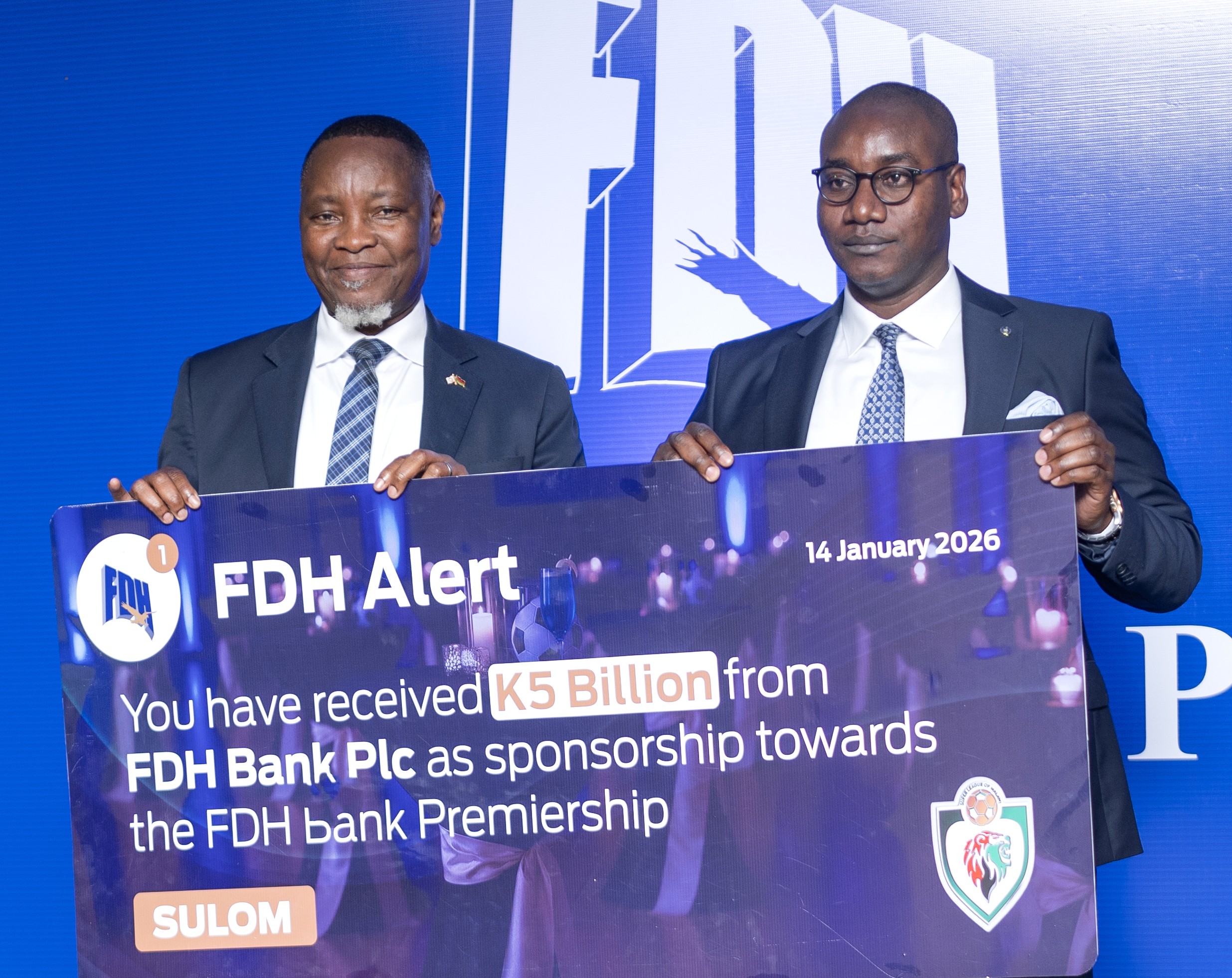 FDH Bank sponsorship hailed as turning point for Malawi football 