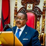 President Arthur Peter Mutharika during a public engagement amid discussion over Cabinet meeting attendance