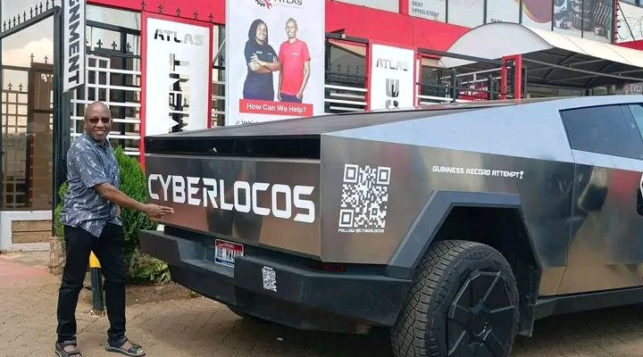Tesla Cybertruck in Malawi
