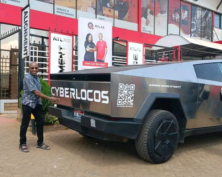 Malawi on slow mode: Triumphant entry of Tesla Cybertruck